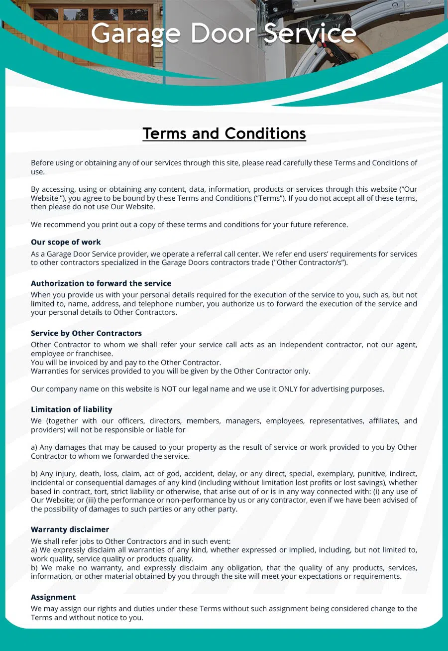 Garage Door Mobile Service Repair Escondido, CA 442-246-0020